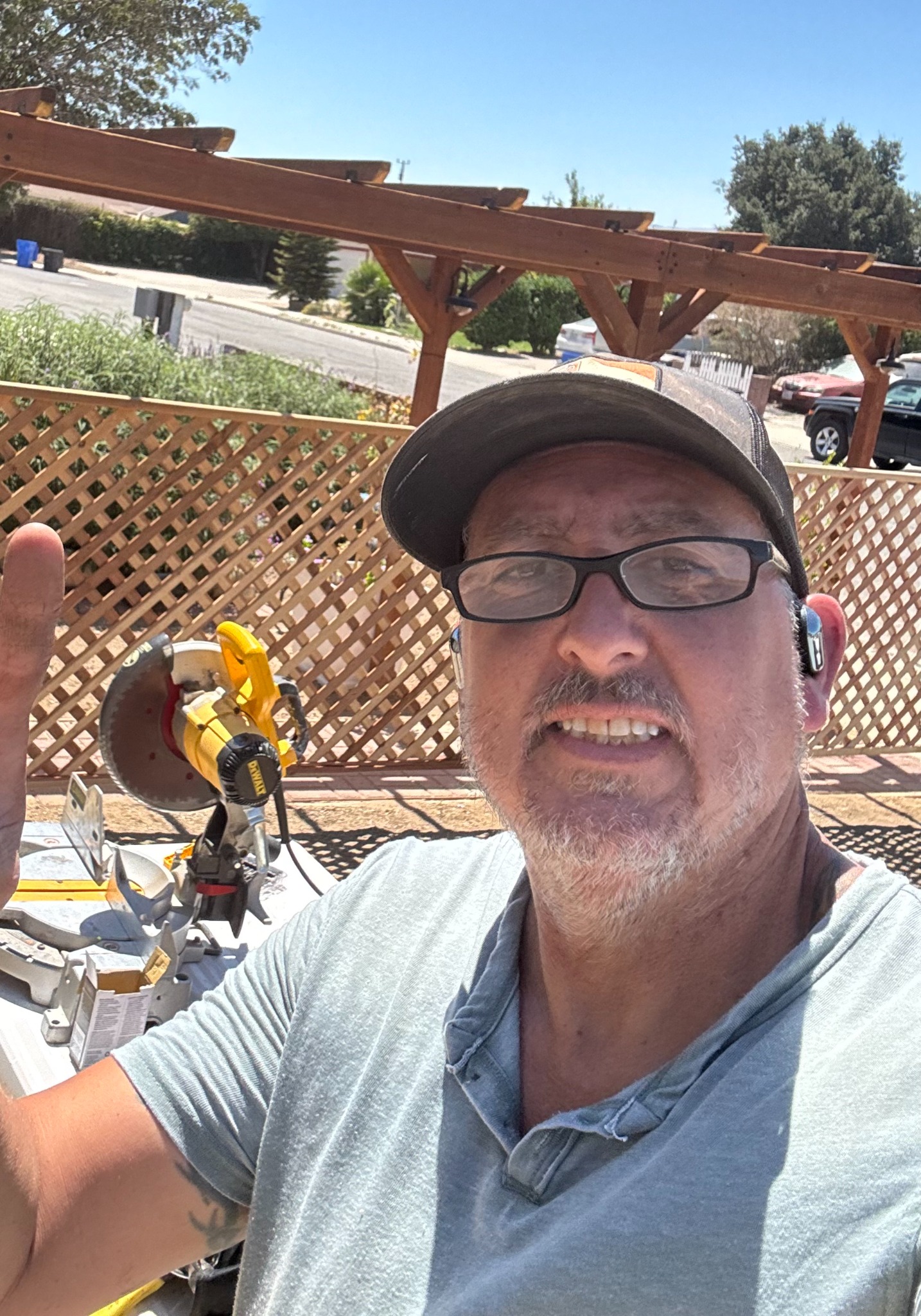 Eric D Wason at a job site
