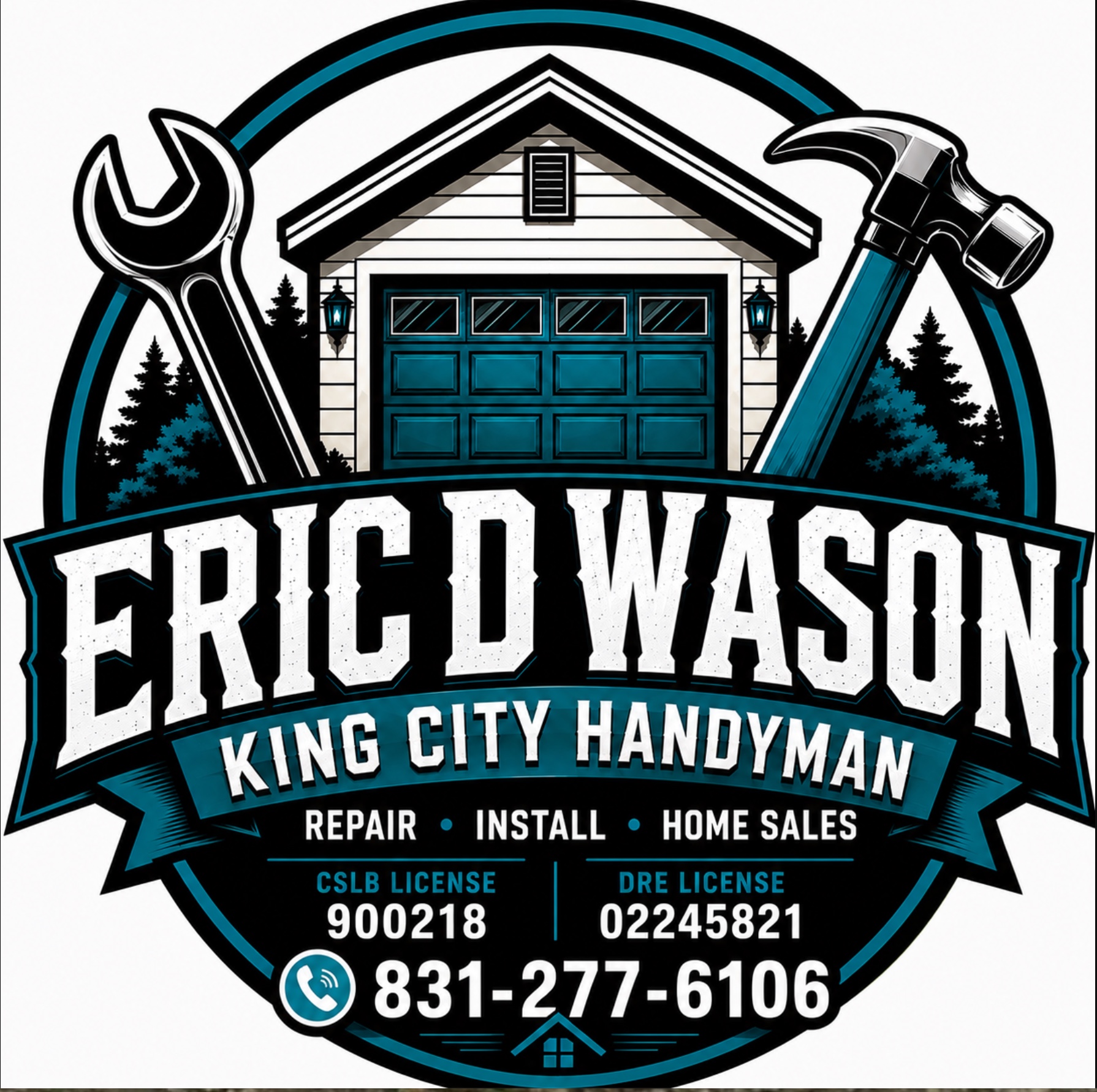 Eric D Wason King City Handyman logo